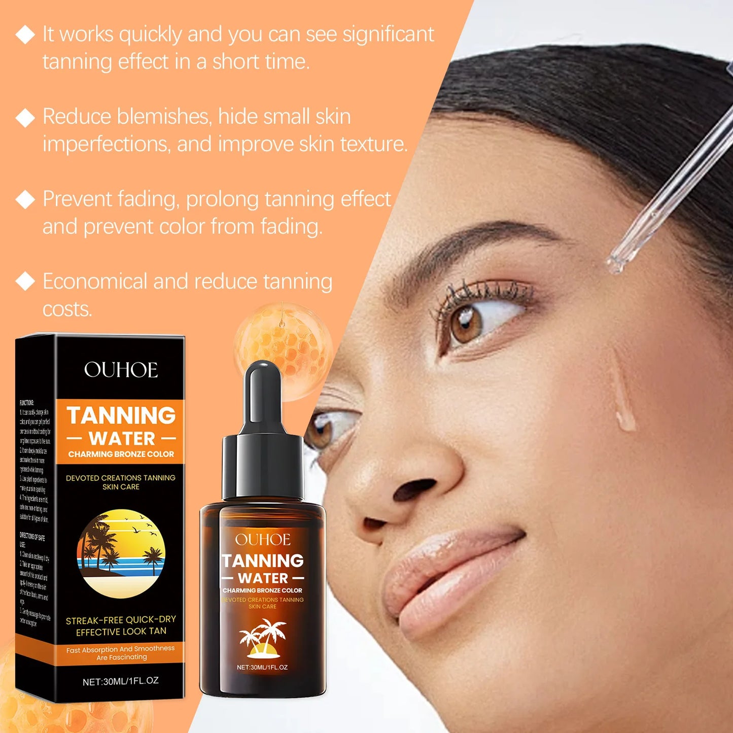 Bronzing Drops Accelerator Tanning