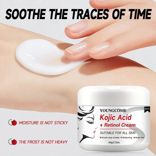 Crème à l'acide kojique + au rétinol, crème Anti-âge