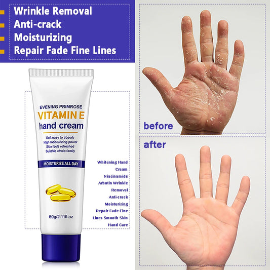 Crème pour les mains à la vitamine E