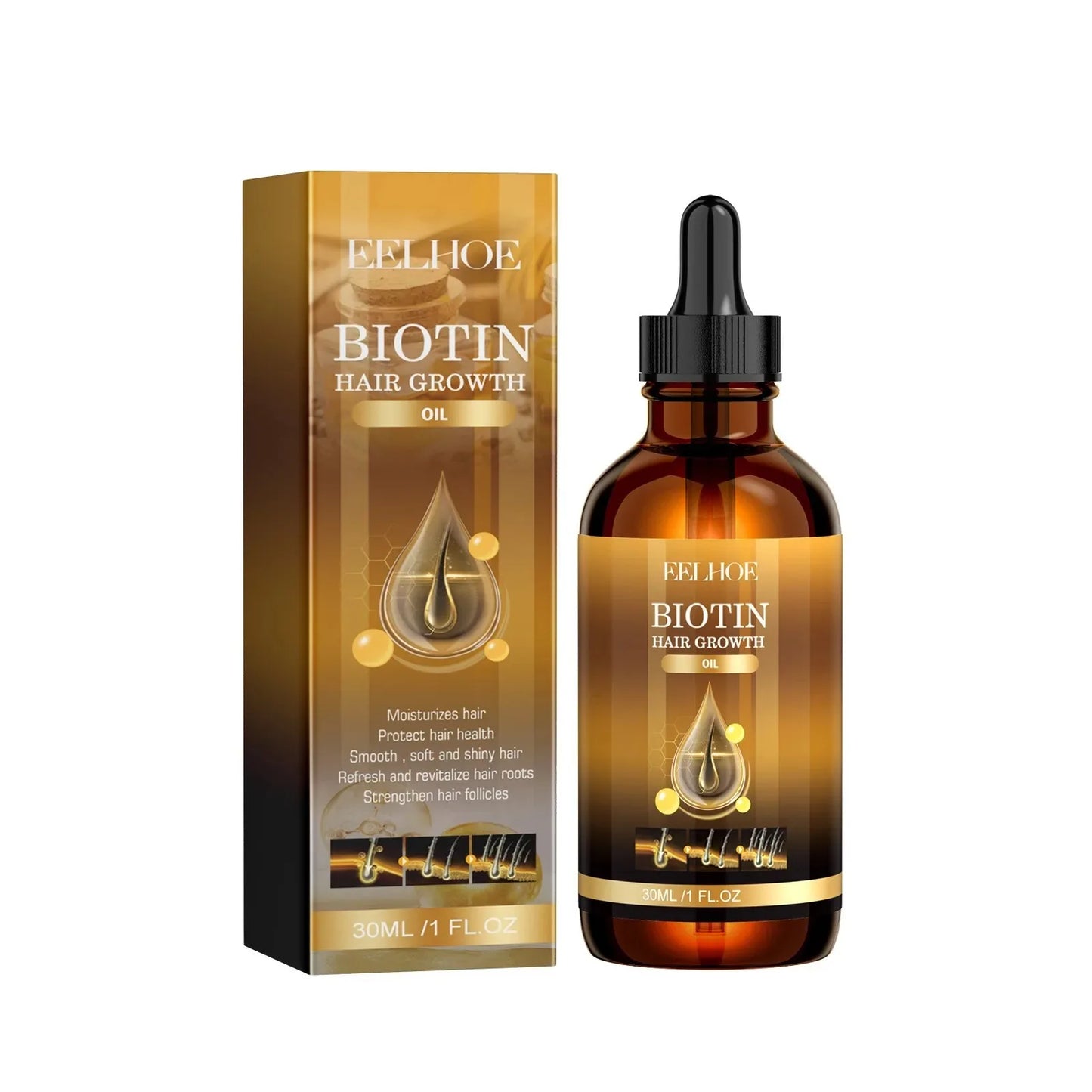EELHOE biotine Spray capillaire