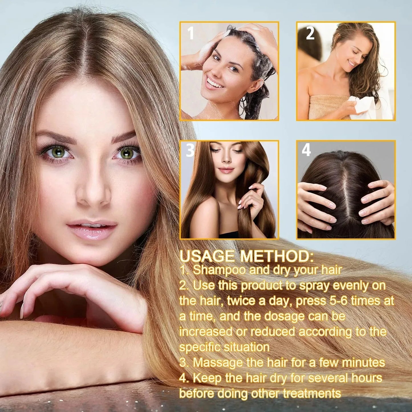 EELHOE biotine Spray capillaire