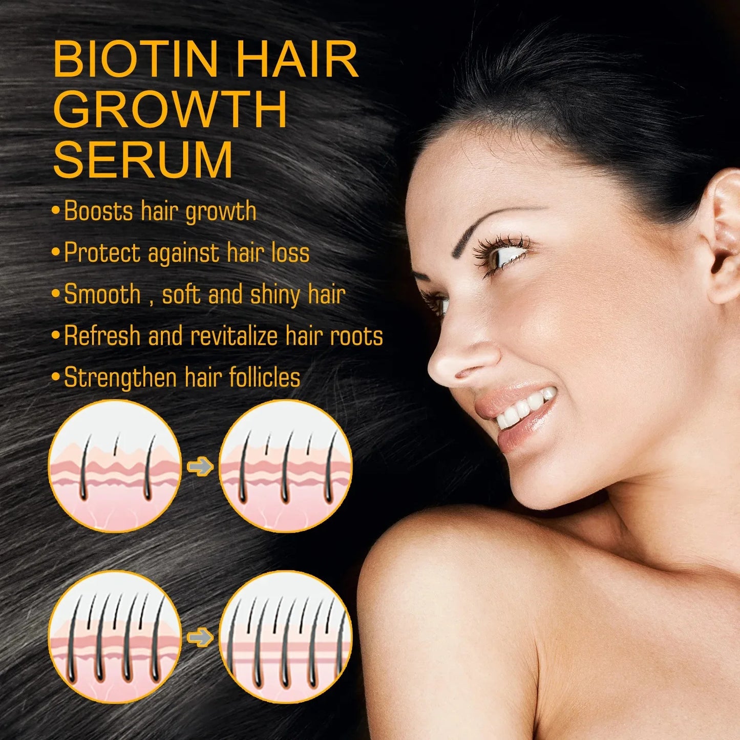 EELHOE biotine Spray capillaire