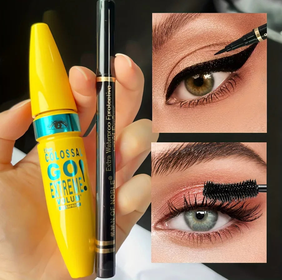 Mascara with Eyeliner 2-in-1 Combo
