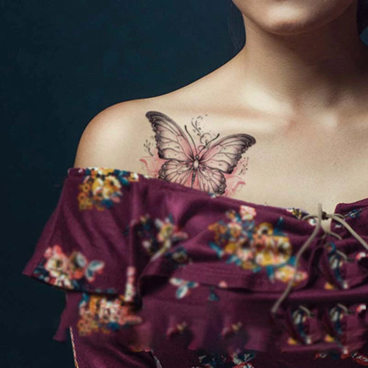 Tatouage temporaire imperméable papillon