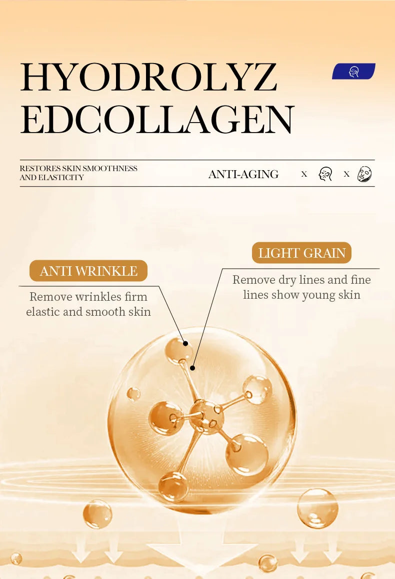 10 pièces SADOER collagène masque Facial