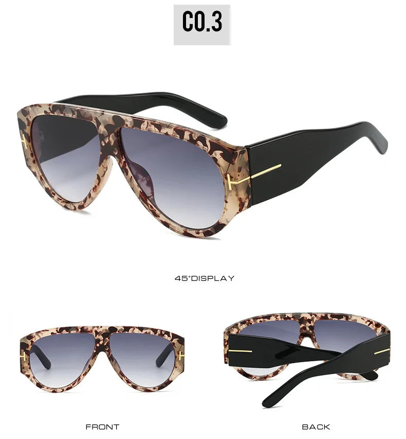 Lunettes de soleil pilote de mode