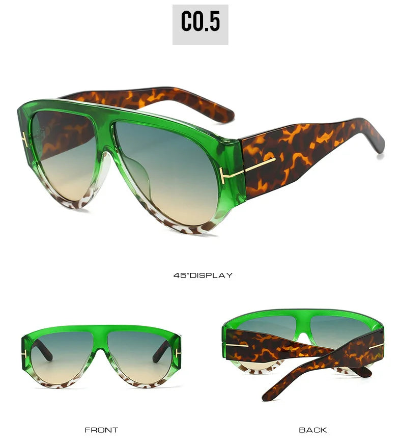 Lunettes de soleil pilote de mode