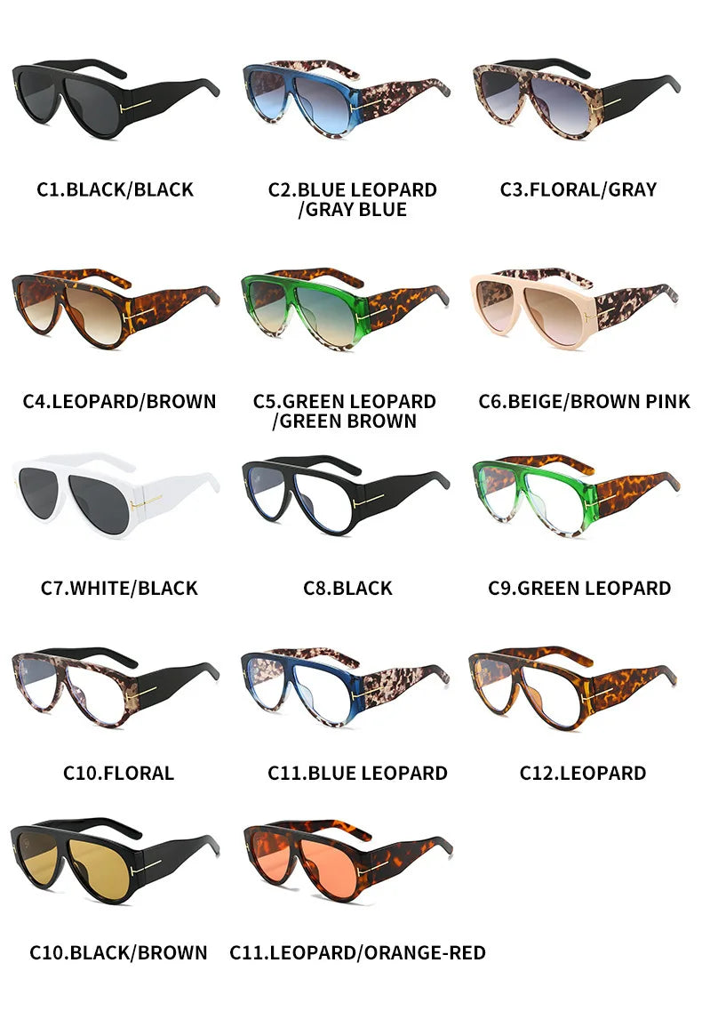 Lunettes de soleil pilote de mode