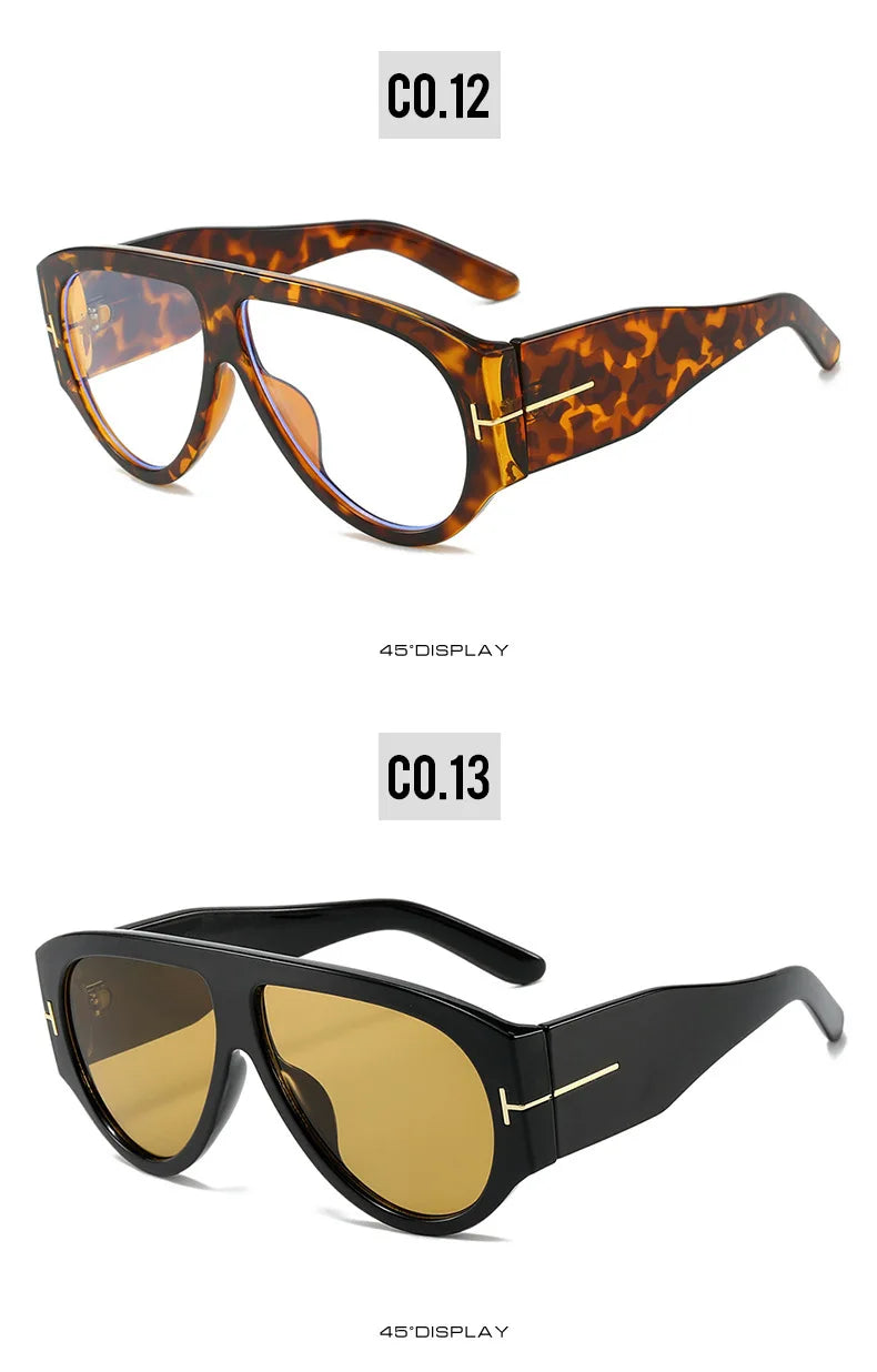 Lunettes de soleil pilote de mode