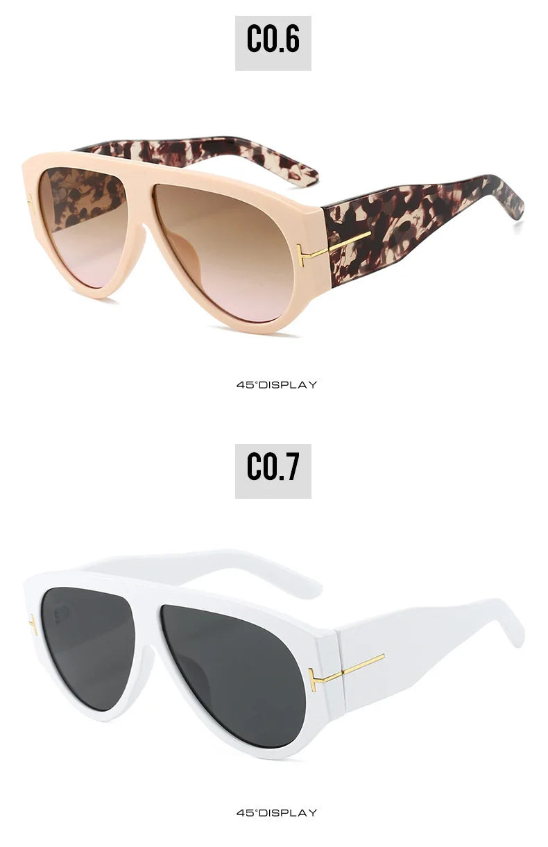 Lunettes de soleil pilote de mode