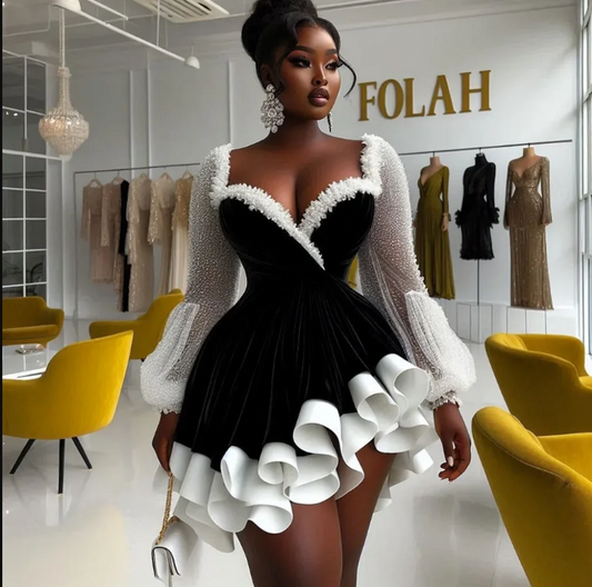 Robe de Bal Court