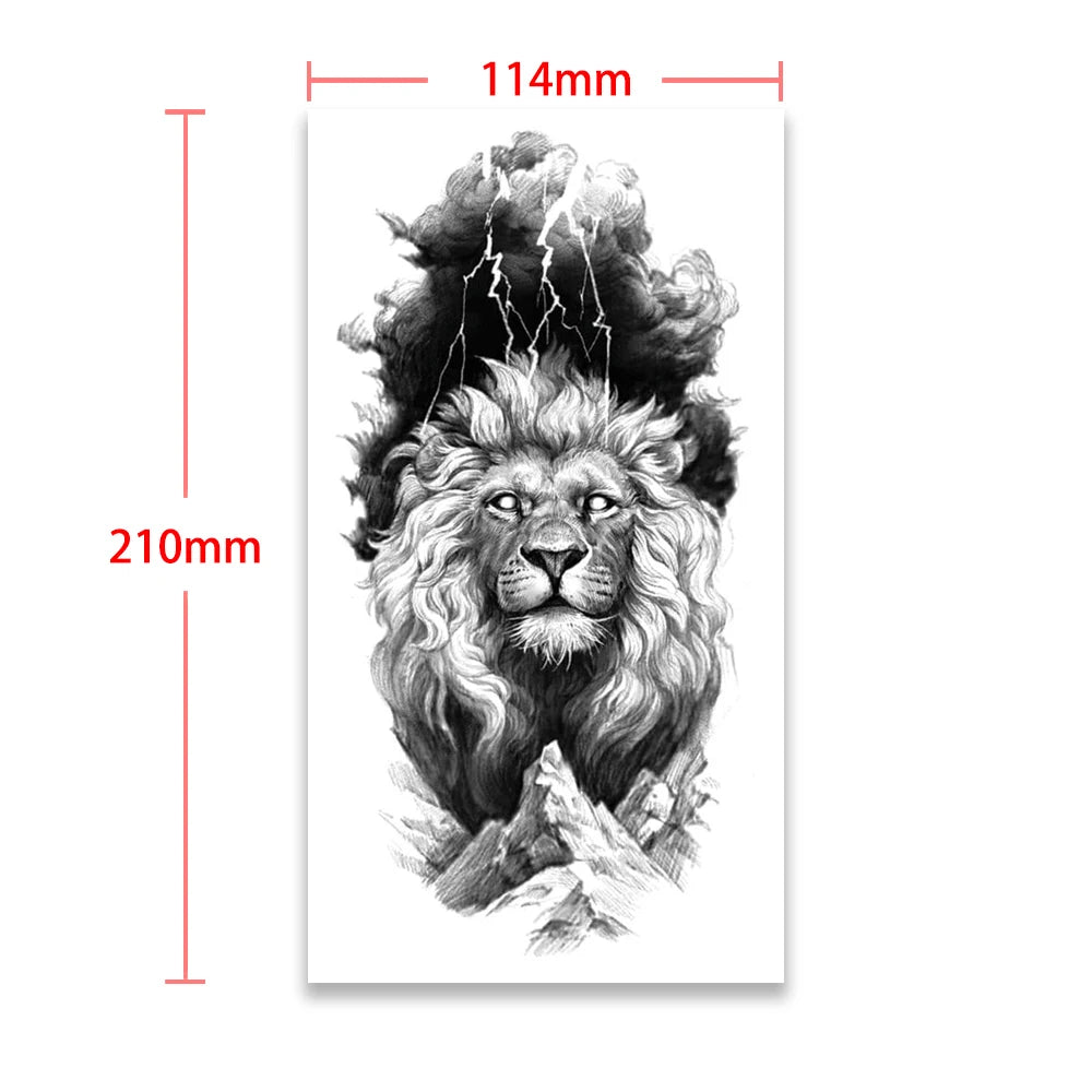 Autocollants de faux tatouages