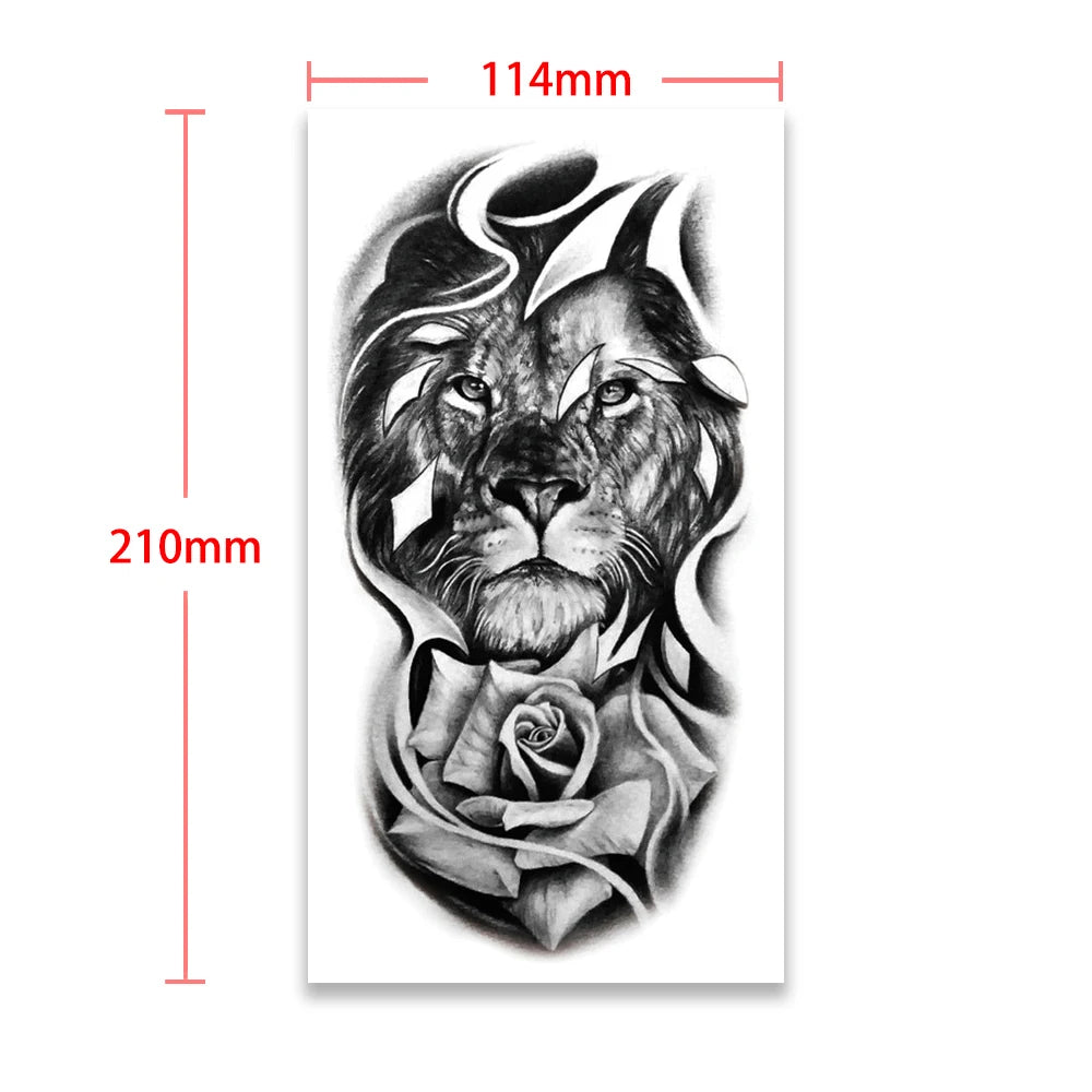 Autocollants de faux tatouages