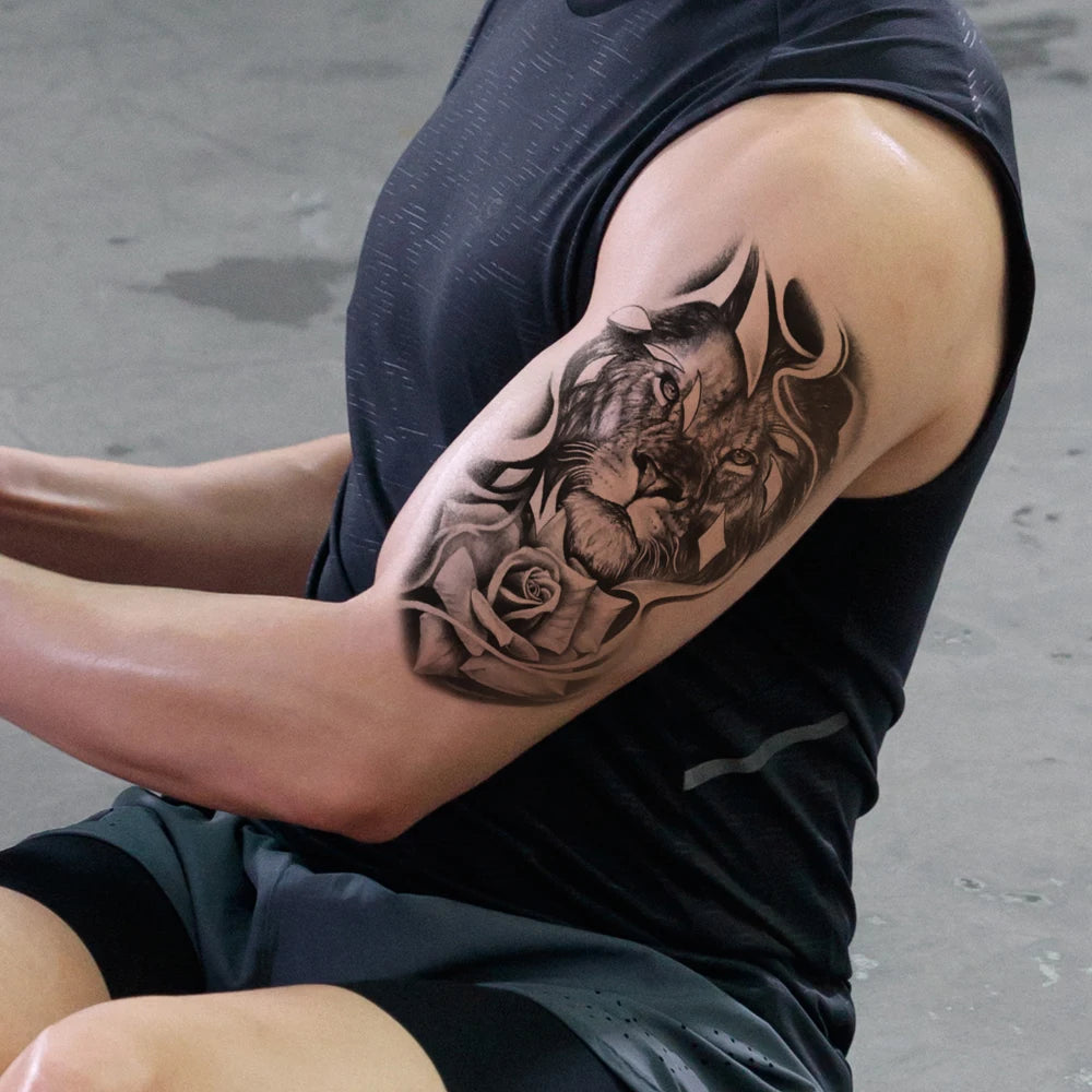 Autocollants de faux tatouages