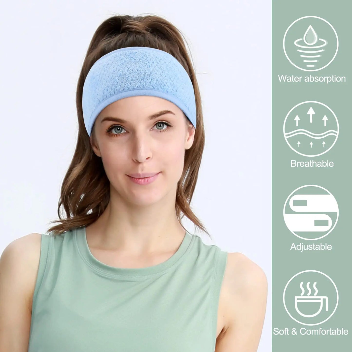 Bandes de Sauna Facial