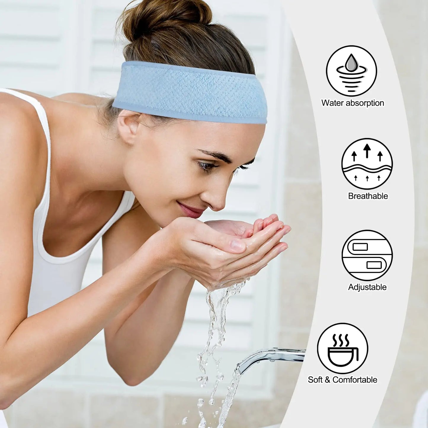 Bandes de Sauna Facial