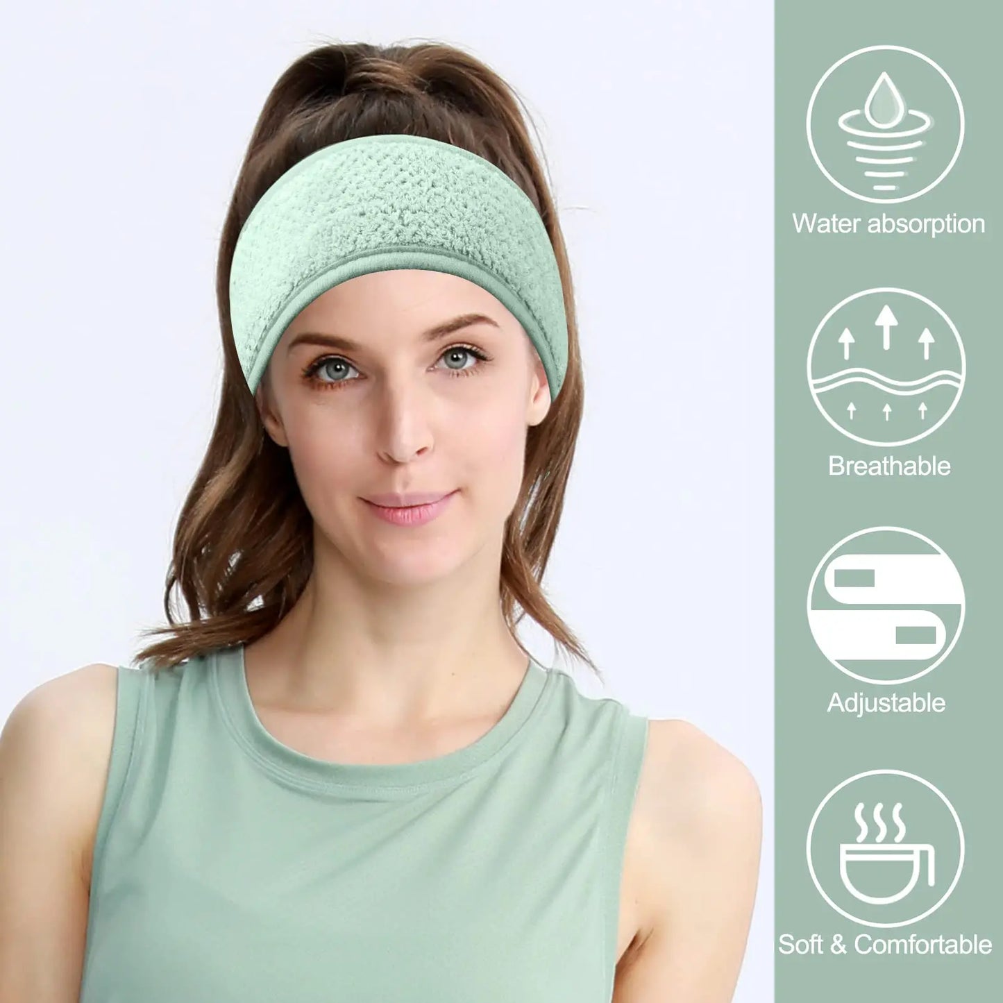Bandes de Sauna Facial