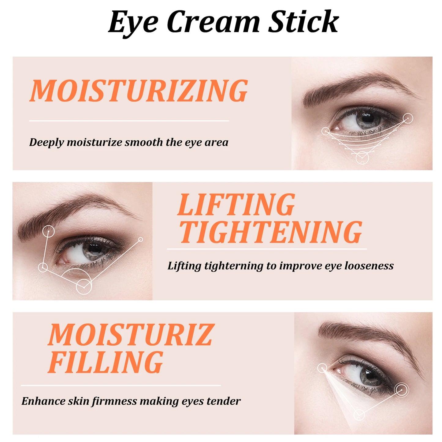Bâton de crème pour les yeux