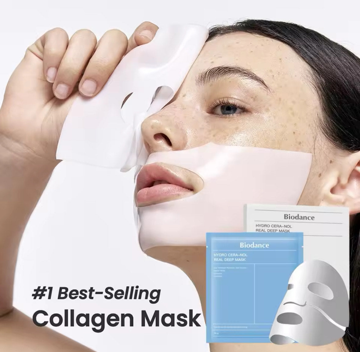 BIODANCE Bio-Collagène, masque hydrogel hydratant de nuit,