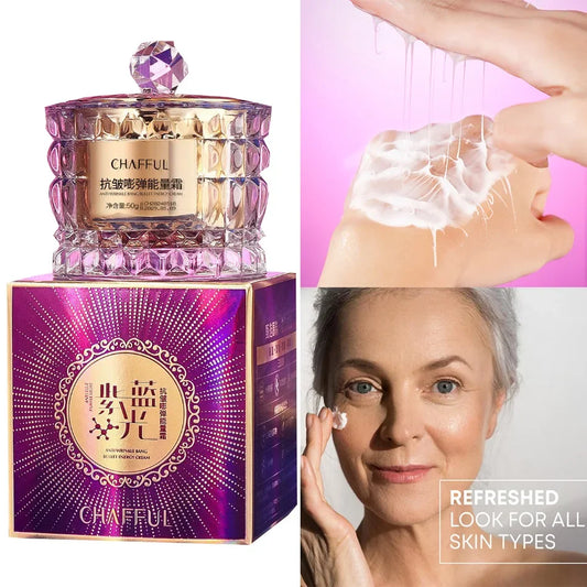 Crème énergisante pour le visage au collagène
