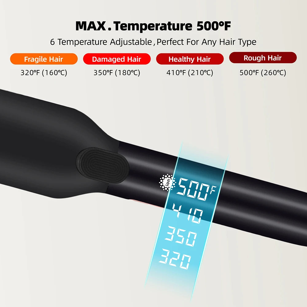 Fer à lisser plasma avec vibration