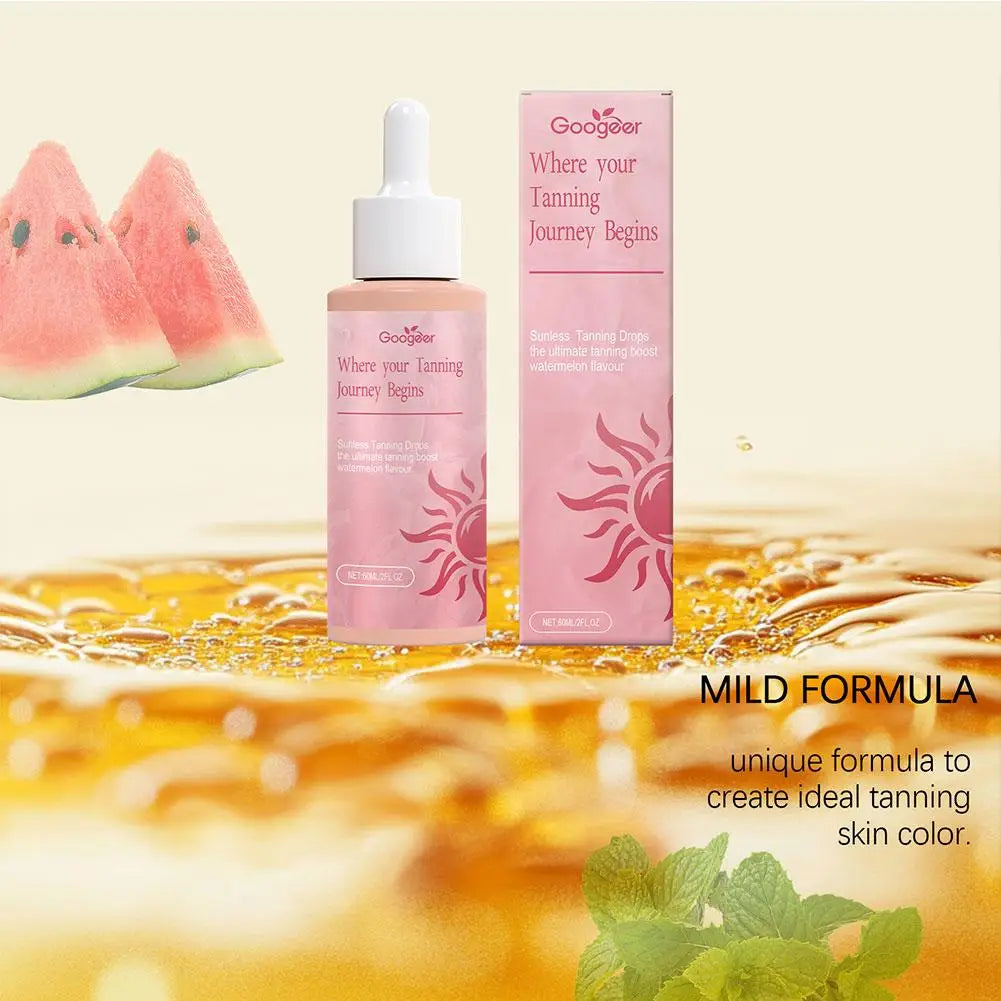 1/2 pièces 60ml gouttes autobronzantes