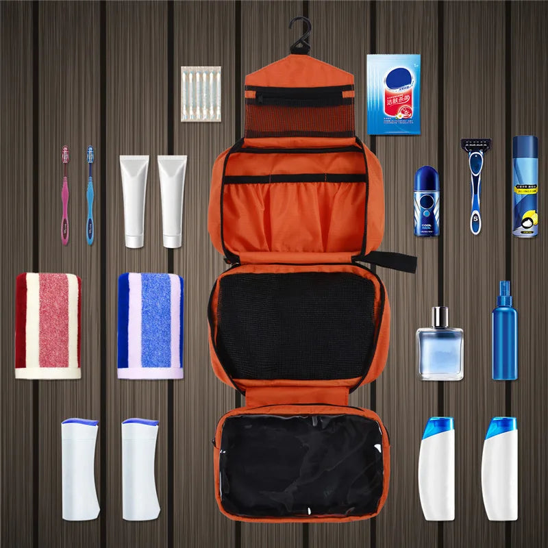 Men Large Waterproof Makeup Bag