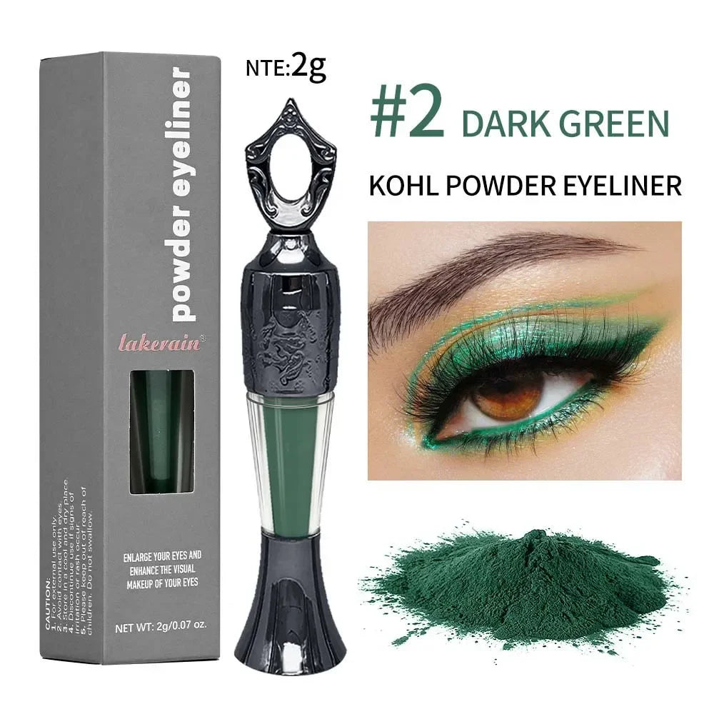 Kohl-Eyeliner en poudre longue durée, maquillage naturel, arabe
