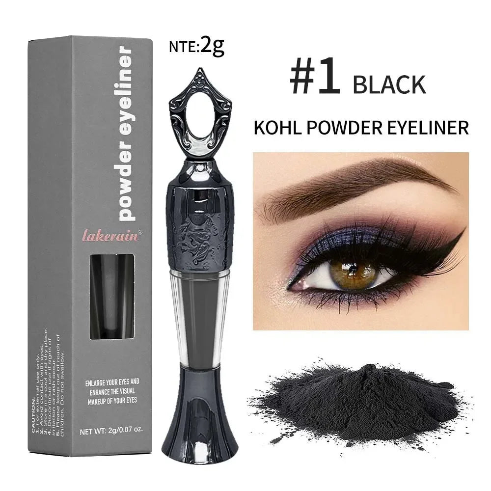 Kohl-Eyeliner en poudre longue durée, maquillage naturel, arabe