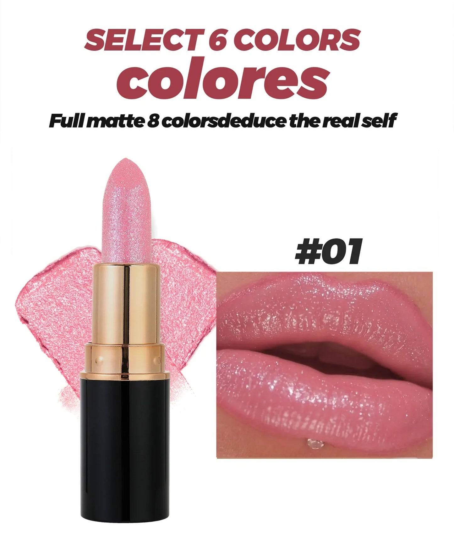 Luxury Waterproof Lipstick - Rouge à lèvres