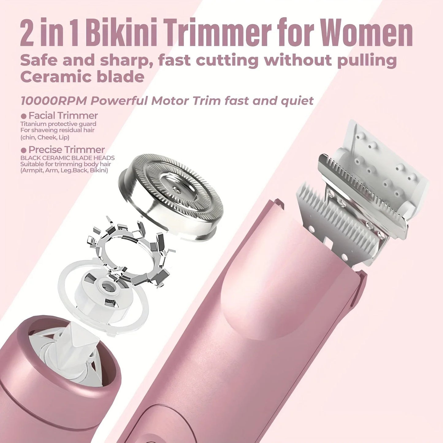 WomRasoir Électrique pour Femmes