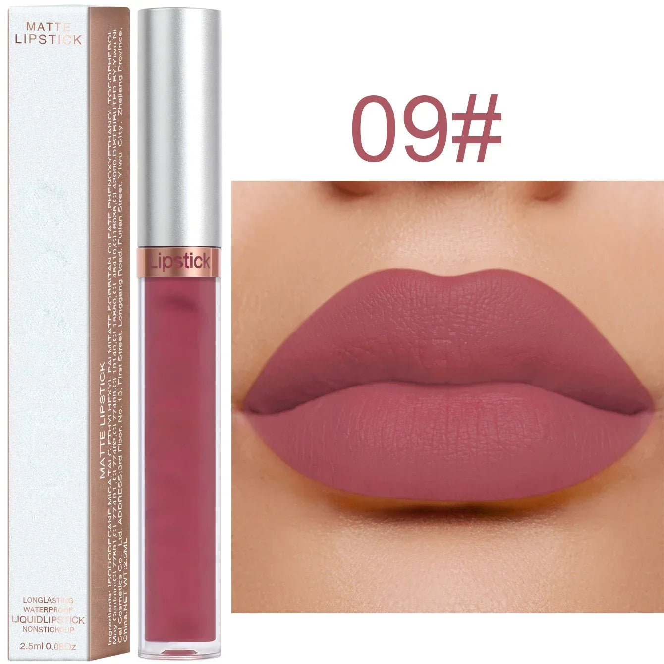 Rouge à lèvres liquide waterproof