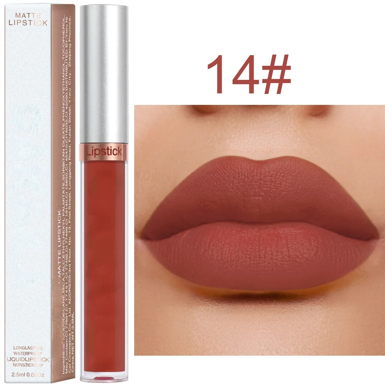 Rouge à lèvres liquide waterproof