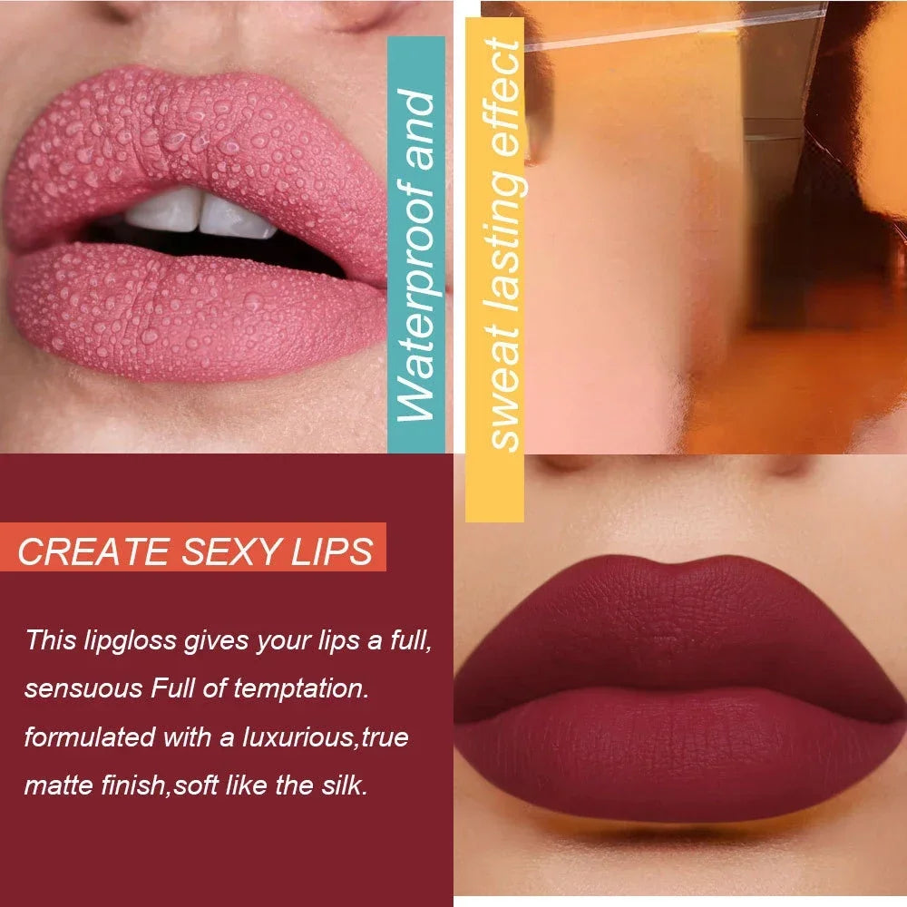 Rouge à lèvres liquide waterproof