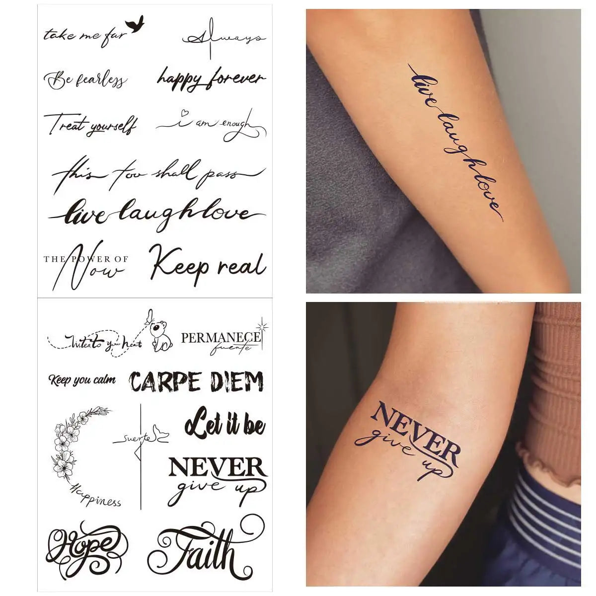 Tatouage 2 pièces