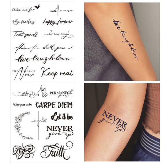Tatouage 2 pièces