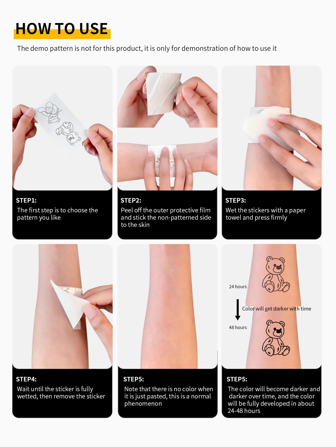 Tatouage 2 pièces