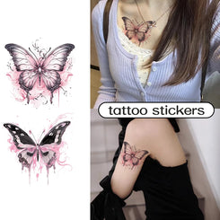 Tatouage temporaire imperméable papillon