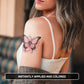 Tatouage temporaire imperméable papillon